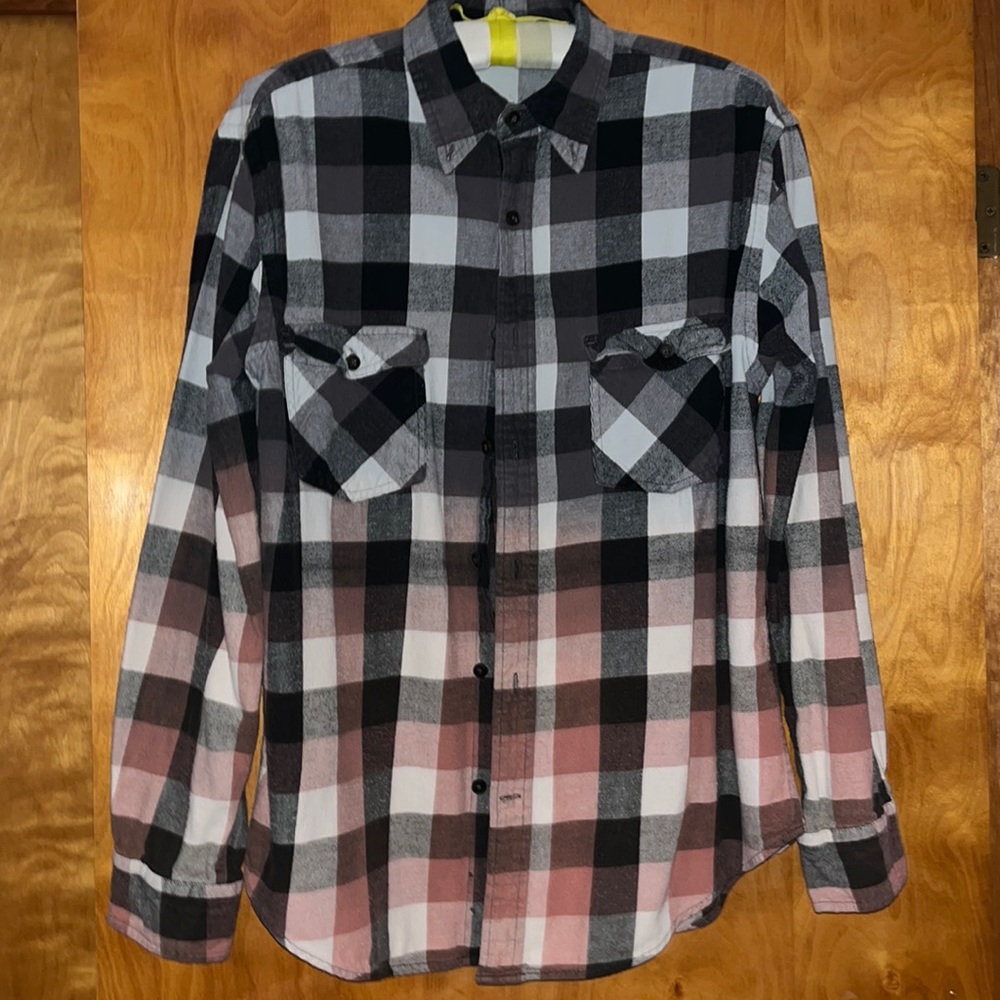 Women’s Ombré Flannel Shirt